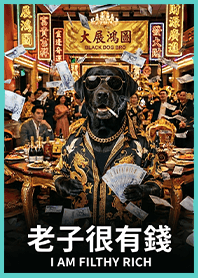 金運加持!有錢ㄟ黑狗兄1.4藍綠色凱瑞精選集