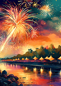 Beautiful Fireworks Theme#783