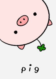 クローバーブタ【グレー＊ペア】