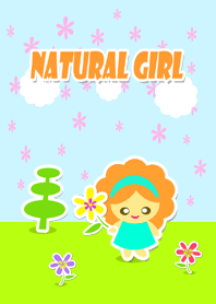 Natural little girl