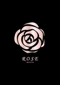 ROSE-Pinkgold&Black-