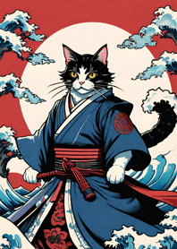 Lautan Kucing Ukiyo-e 24
