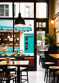 Cozy Coffee shop b3D579