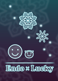 【光る雪】えんどう×ラッキー