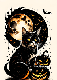 halloween cat 279b4B