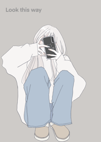 シンプル女の子01