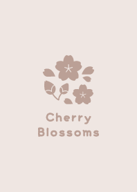 Cherry Blossoms7<Brown>