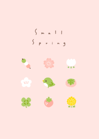 Small Spring /pink beige