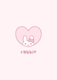 うさぎリボン[ピンク]
