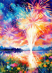 Beautiful Fireworks Theme#493