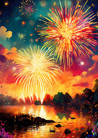 Beautiful Fireworks Theme#582