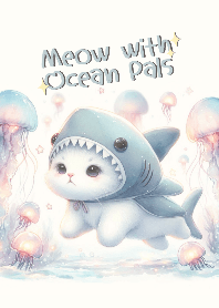 Somehoww : MEOW WITH OCEAN PALS (Grey)