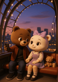 Evening Ferris Wheel Date Ride