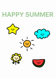 HAPPY_SUMMER (JP)pastelgreen