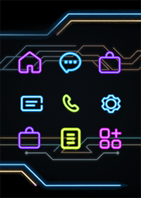 Minimalist & Dark / Neon ver1.2