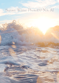 Sunset Water Photo150 Not AI