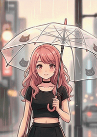 スタンプAI-傘-aYqSmZ