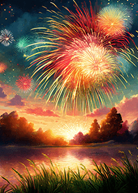 Beautiful Fireworks Theme#666