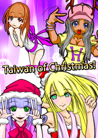 Subculture woman of Christmas worldTheme