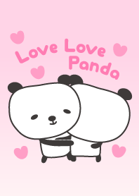 Lindo tema de panda adorável