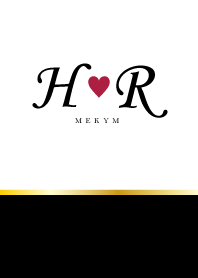 LOVE INITIAL-H&R 12