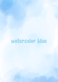 Watercolor blue 12