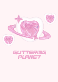 Glittering Planet Pink