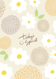 White flowers and saddle flowers9 Japan