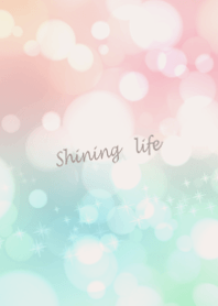 Let your life sparkle and glimmer.3.