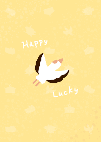 Happy & Lucky 黄色