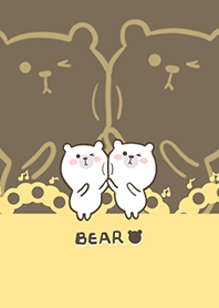 Dancing Bear-Brown (Ye5)