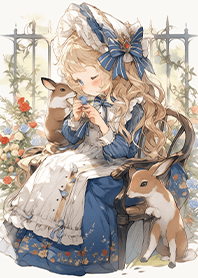 Fairy Tale Alice and the Fawn