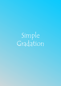Simple Gradation -BLUE+GRAY-