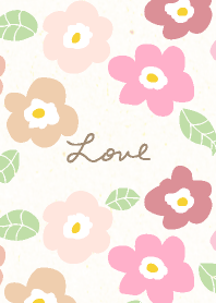 Cute flowers and leaves2 from Japan