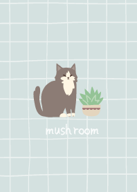 北欧ネコ(ハチワレ)mush
