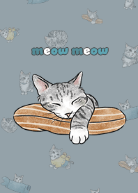 meowneko6 / dusty blue