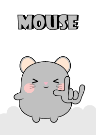 Emotion Love You Gray Mouse