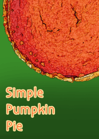 シンプルなパンプキンパイきせかえ