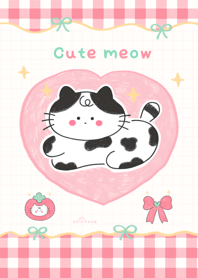 Cute meow  :)