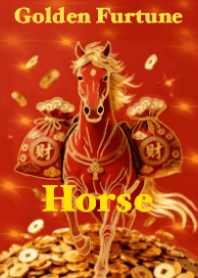 ม้ามงคลแห่งโชคลาภทองคำ