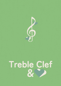 Treble Clef&heart refreshing forest