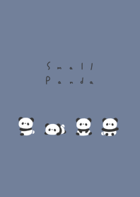 Small Panda (noline)/ gray blue WH