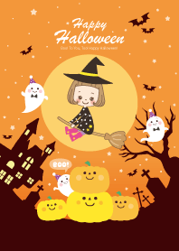 前髪短めな女の子の「Halloween2019」