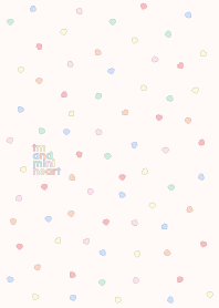 tm and mini heart pastel
