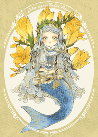 魚座 -お花と12星座-