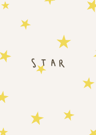Cream and star patterns.