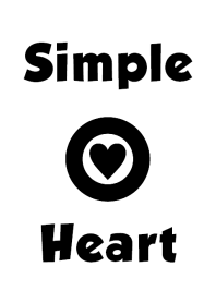 Simple Heart [monotone] 176