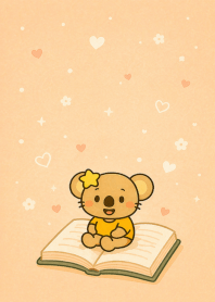 Koala on Book
