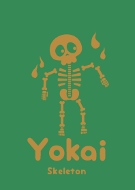 Yokai skeleton bokusouiro