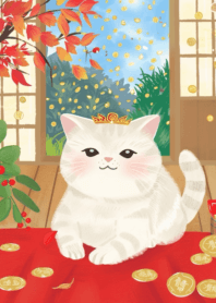 Lucky cat luck Chinese New Year 88